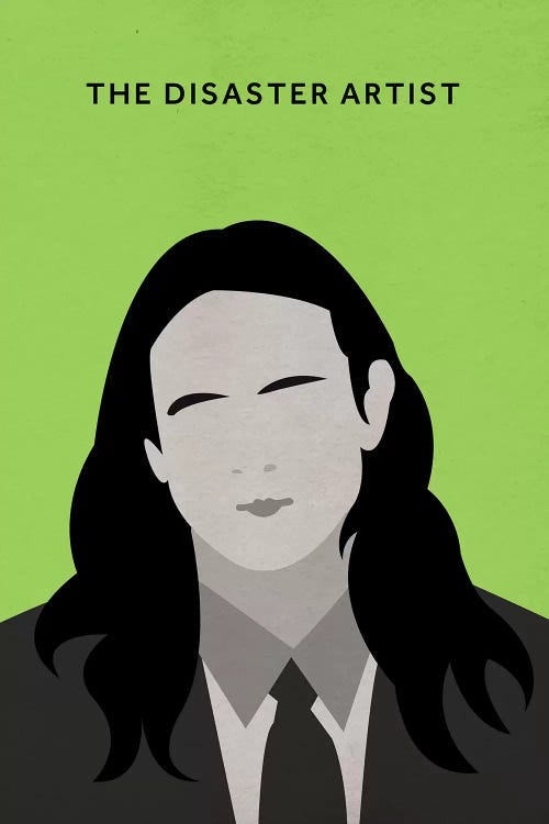 The Disaster Artist Minimalist Poster