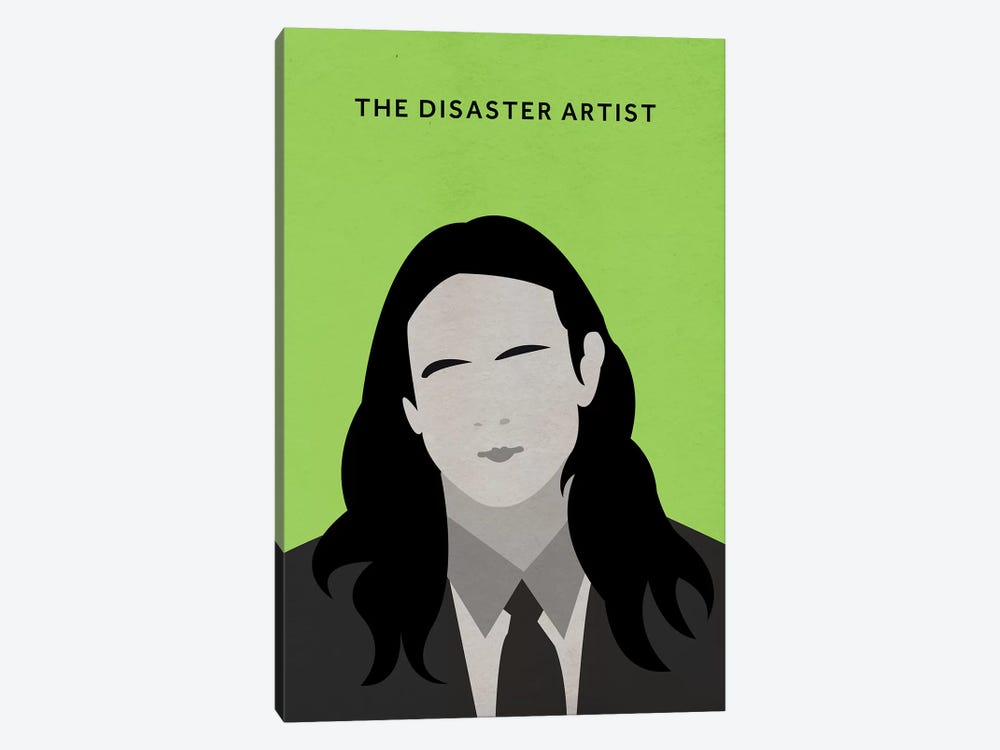 The Disaster Artist Minimalist Poster by Popate 1-piece Canvas Wall Art