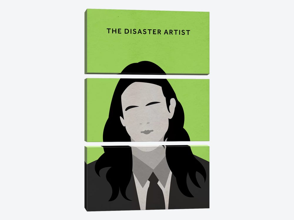 The Disaster Artist Minimalist Poster by Popate 3-piece Canvas Wall Art