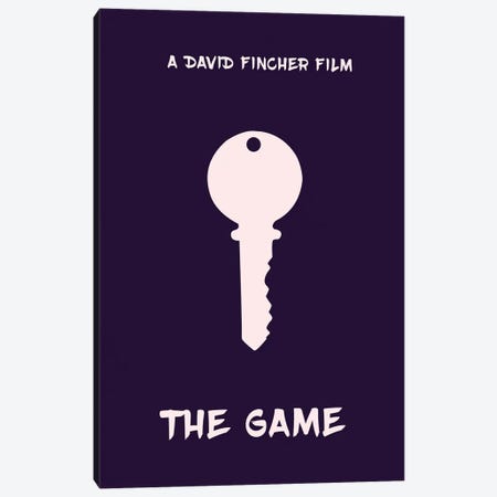 The Game Minimalist Poster Canvas Print #PTE80} by Popate Canvas Artwork