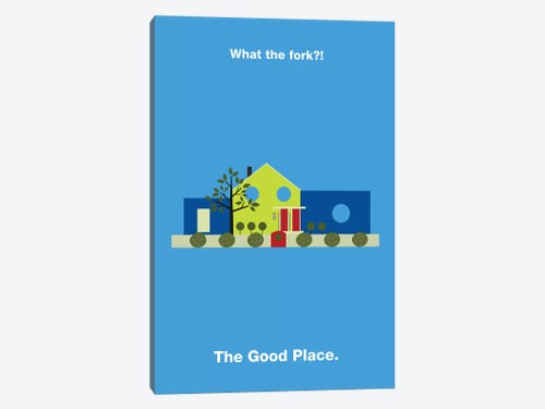 Unødvendig Urskive gået i stykker The Good Place Minimalist Poster Canvas Art by Popate | iCanvas