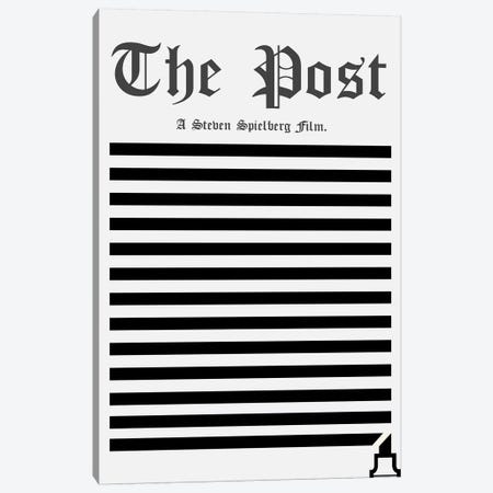 The Post Minimalist Poster Canvas Print #PTE88} by Popate Canvas Artwork