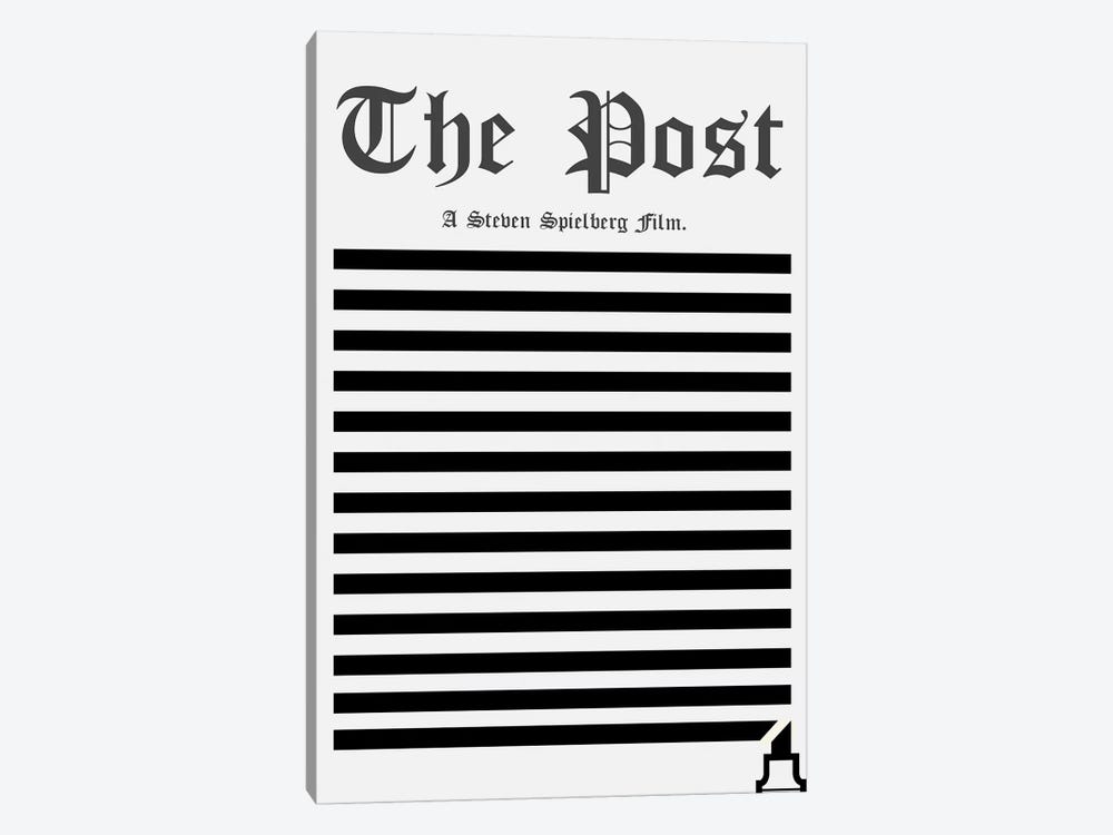 The Post Minimalist Poster by Popate 1-piece Canvas Wall Art