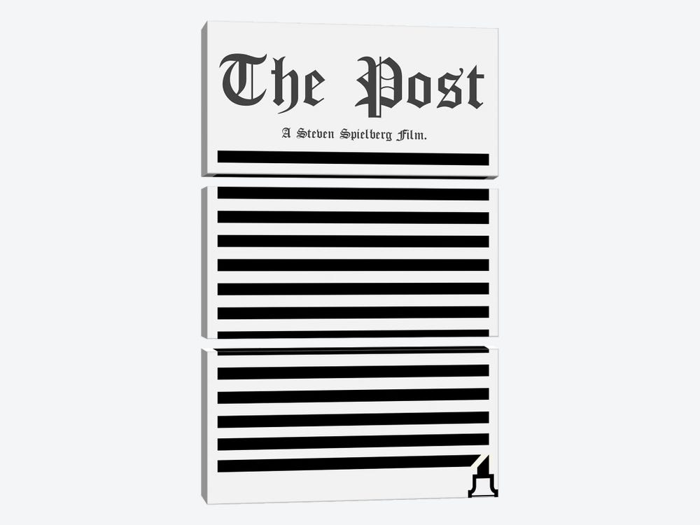 The Post Minimalist Poster by Popate 3-piece Canvas Art