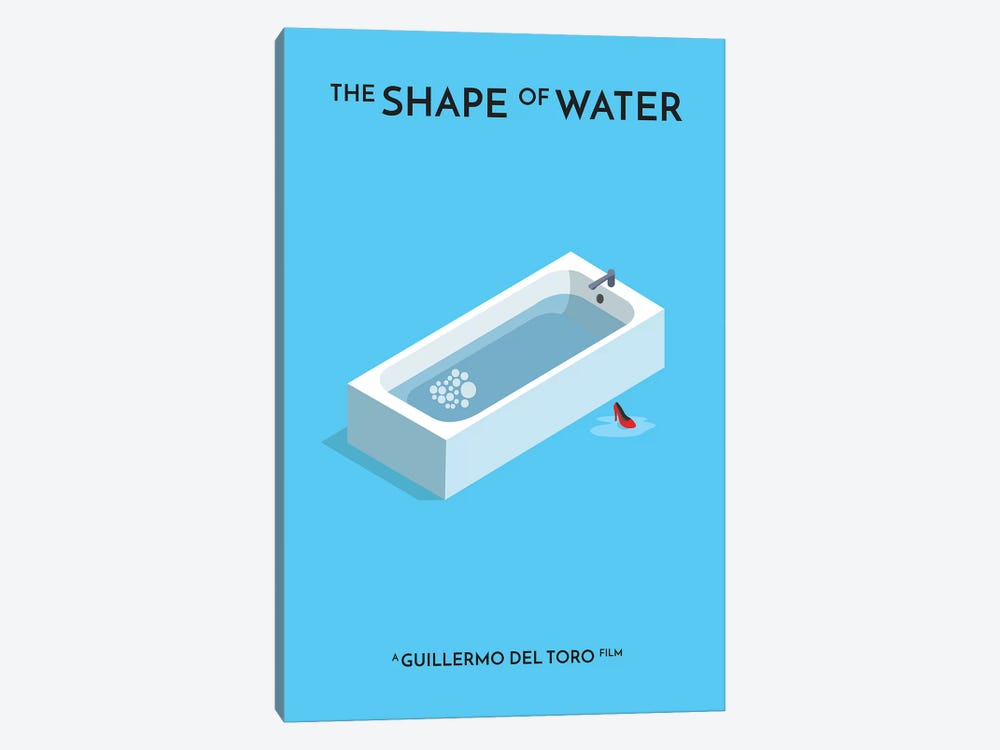 The Shape Of Water Minimalist Poster I 1-piece Art Print