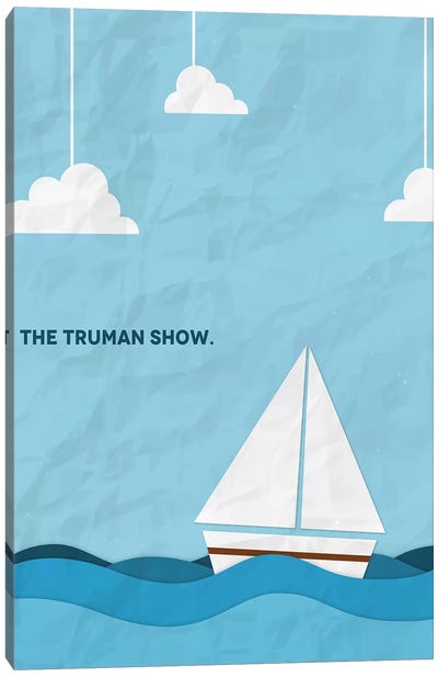 The Truman Show Minimalist Poster Canvas Art Print - Popate