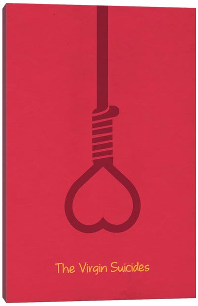 The Virgin Suicides Minimalist Poster Canvas Art Print - Mystery & Detective Movie Art