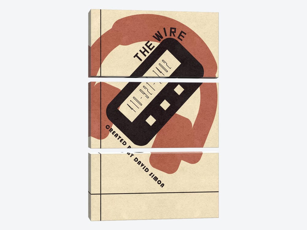 The Wire Vintage Bauhaus Poster 3-piece Art Print