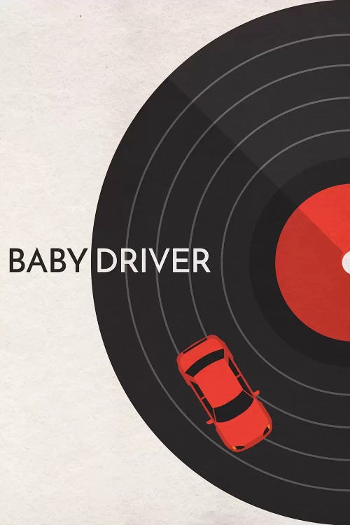 Baby Driver Minimalist Poster