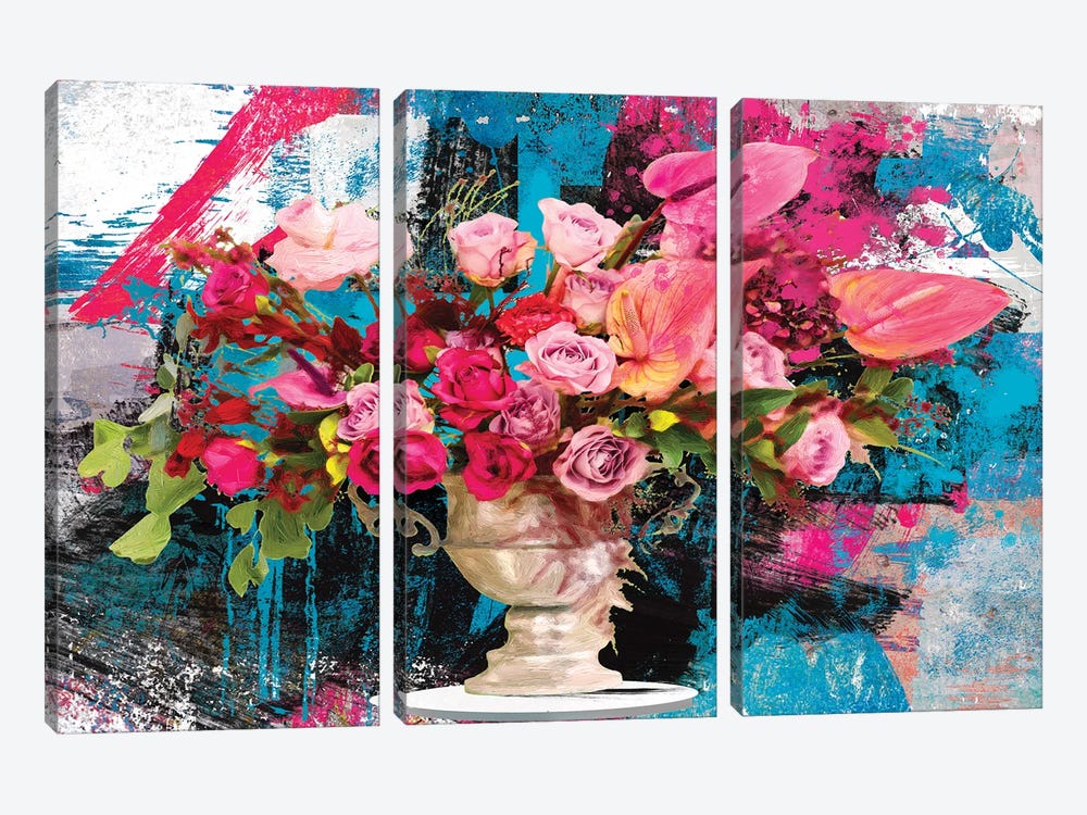 Urban Spring Bouquet I by Porter Hastings 3-piece Art Print