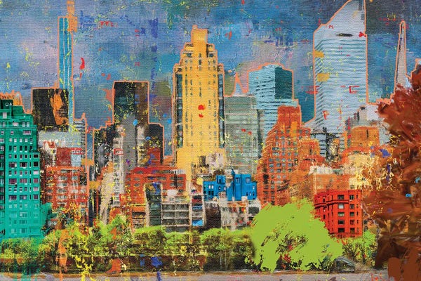 Porter Hastings: Upper East Side Morning by Porter Hastings