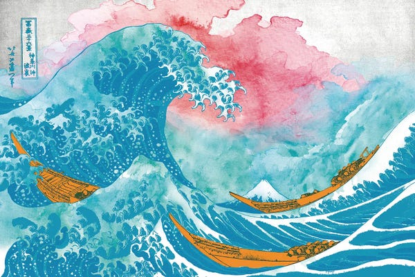 Porter Hastings: The Great Teal Wave by Porter Hastings