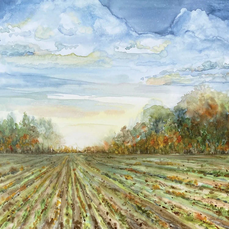 Autumn Field by Patti Bishop wall art