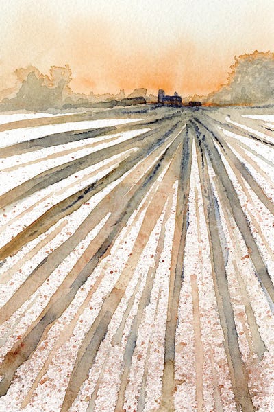 Patti Bishop: Field Farm Sunset by Patti Bishop