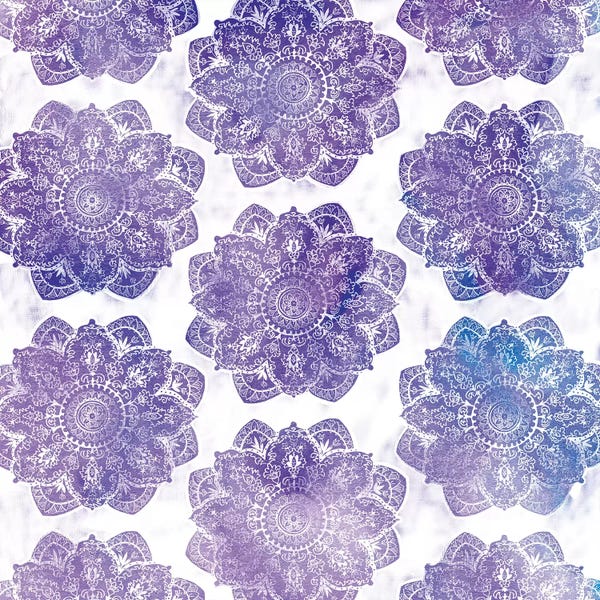 Mandalas: Amethyst Fog by 5by5collective
