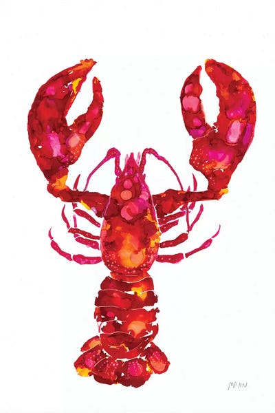 Kids Ocean Life Art: Lobster by Patti Mann