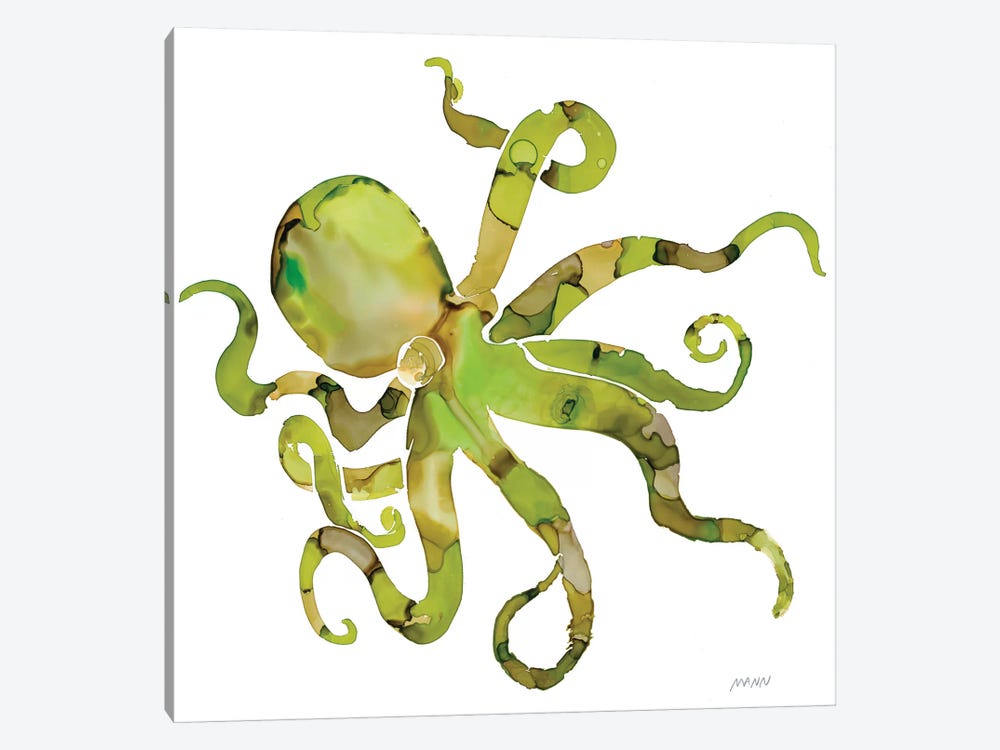Octopus by Patti Mann 1-piece Canvas Print