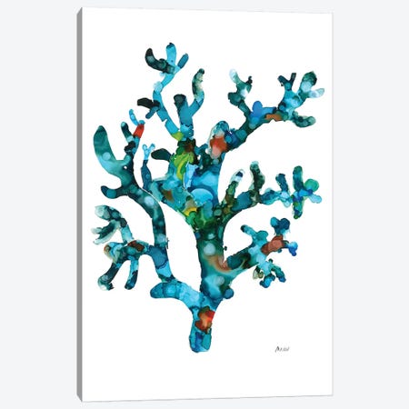 Sea Coral I Canvas Print #PTM13} by Patti Mann Art Print