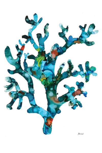 Kids Ocean Life Art: Sea Coral I by Patti Mann