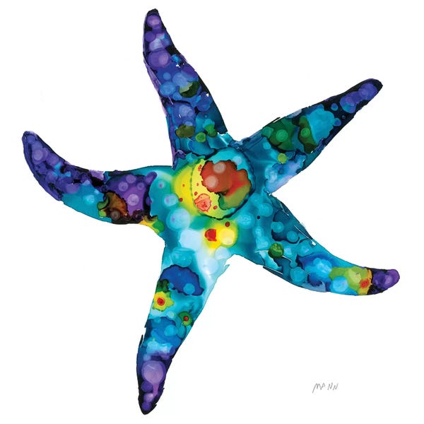 Kids Ocean Life Art: Sea Star by Patti Mann
