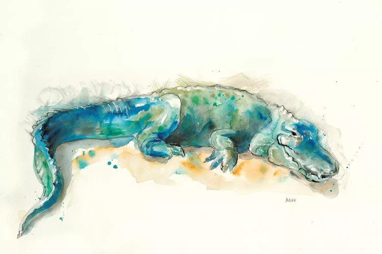 Alligator by Patti Mann wall art