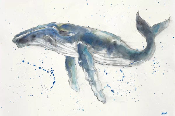Kids Ocean Life Art: Humpback Whale by Patti Mann