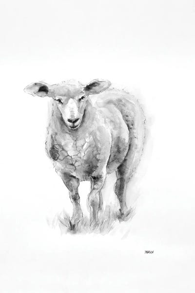 On The Farm III by Patti Mann multi panel art