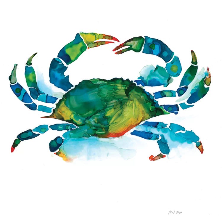 Crab by Patti Mann wall art