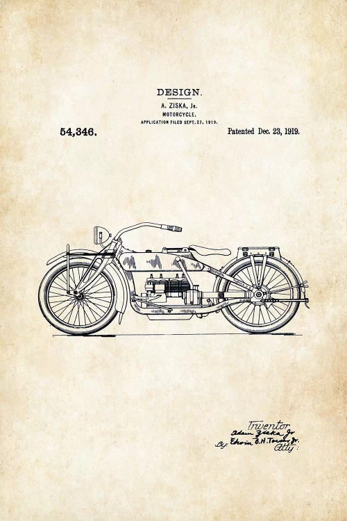 Harley Davidson Motorcycle (1919)