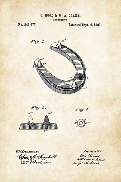 Western Décor: Horseshoe by Patent77