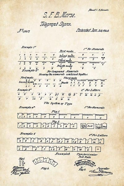 Morse Code (1840)