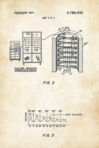 Medical & Dental Blueprints: MRI Machine by Patent77
