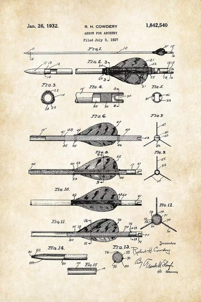 Arrows: Archery Arrow by Patent77