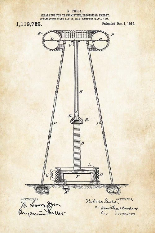 Nikola Tesla Electrical Tower