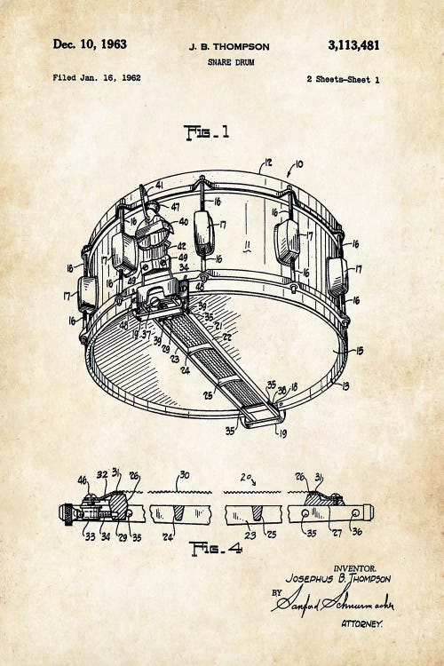 Rogers Dynasonic Snare Drum