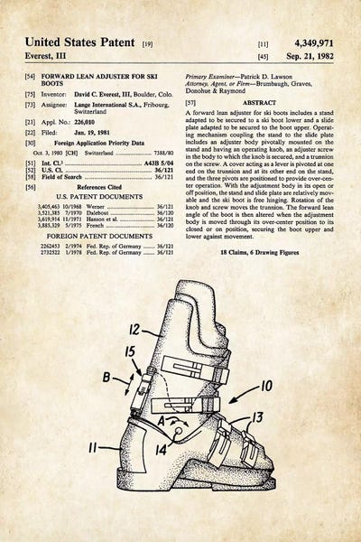 Patent77: Ski Boots by Patent77