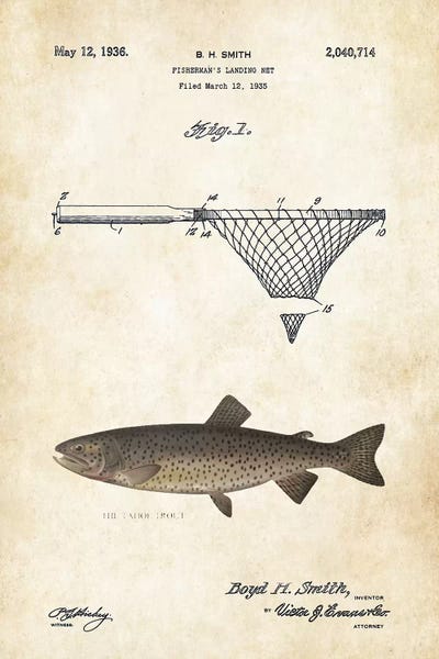 Trout: Tahoe Trout Fishing Lure by Patent77