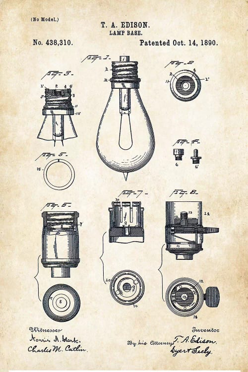 Thomas Edison Lamp