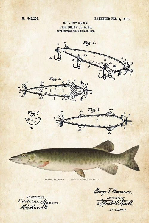 Walleye Muskie Fishing Lure