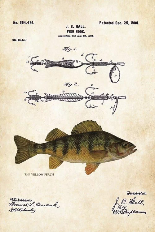 Yellow Perch Fishing Lure