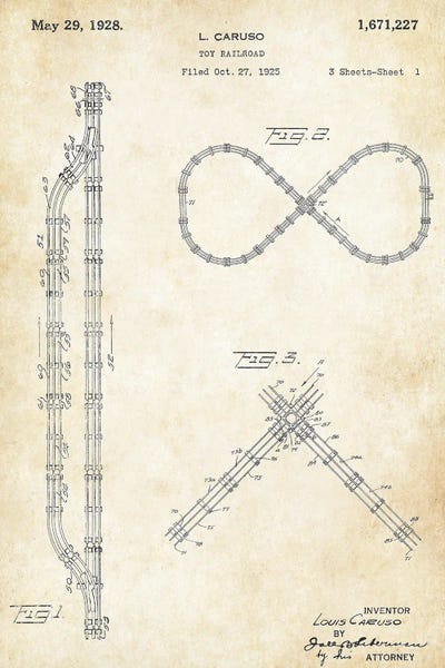 Toys & Collectibles: Toy Railroad Track by Patent77