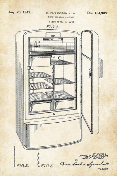 Patent77: Refrigerator by Patent77