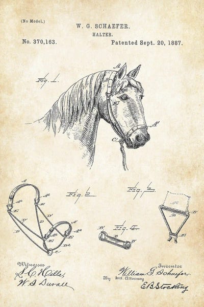 Patent77: Horse Halter by Patent77