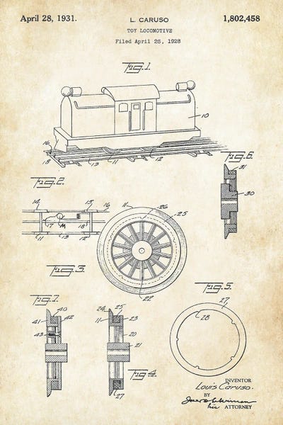 Toys & Collectibles: Toy Locomotive by Patent77