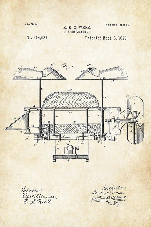 Steampunk Flying Machine