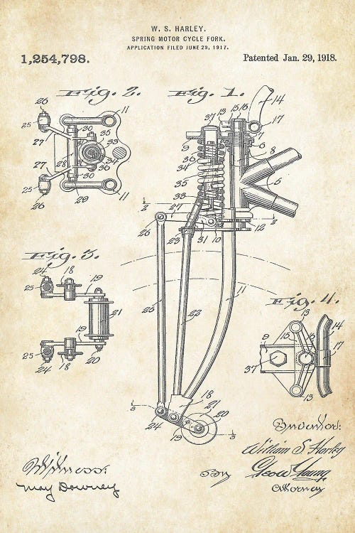 Harley Davidson Spring Fork