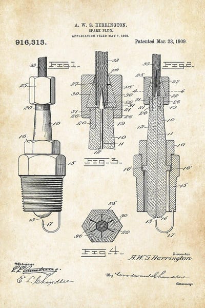 Patent77: Spark Plug by Patent77
