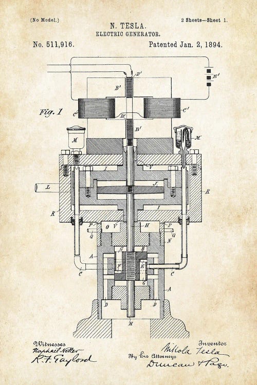 Nikola Tesla Generator I