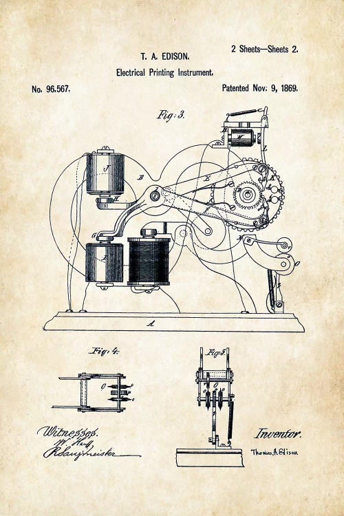 Edison Ticker Tape 