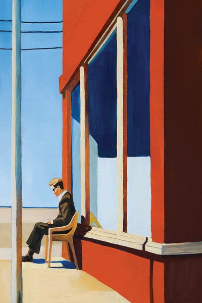 Unexpected Red: Nowhere Man by Pretty Painter